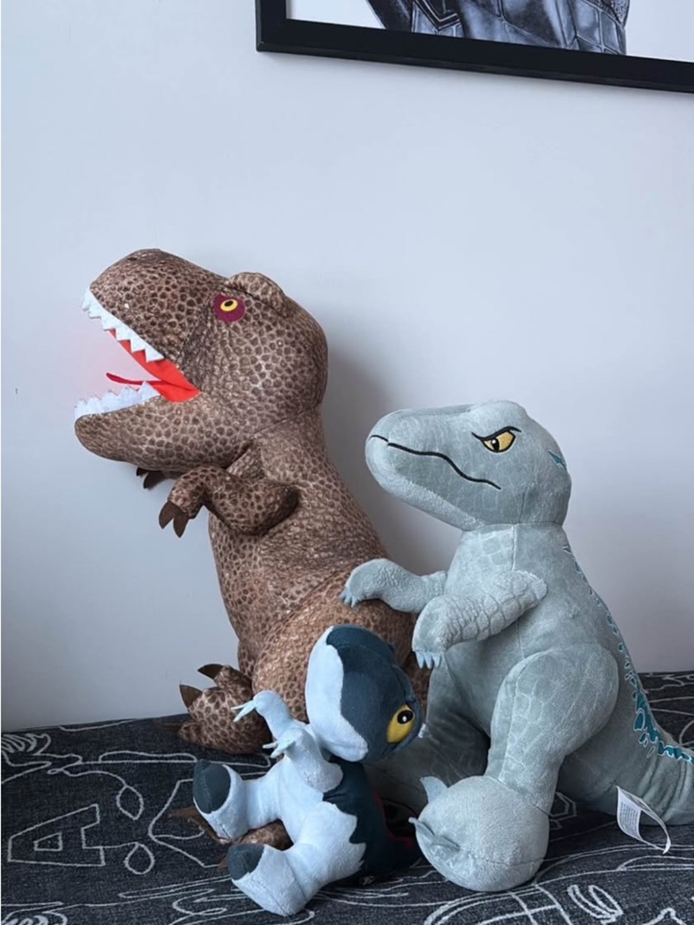 3 SET - JURASSIC WORLD PLUSH SET